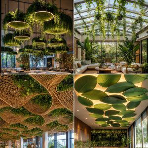 25 Green Ceiling Ideas for a Unique and Bold Statement