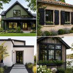 25 Green House Exterior With Black Trim Ideas
