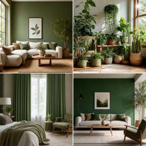 25 Green Living Room Ideas for a Fresh and Calming Space