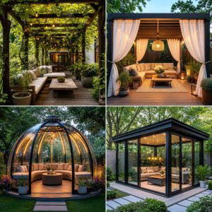25 Hot Tub Enclosure Ideas for Year-Round Relaxation