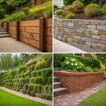 25 Inexpensive Retaining Wall Ideas for Your Yard