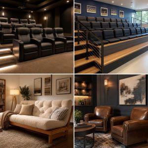 25 Man Cave Seating Ideas for Ultimate Comfort