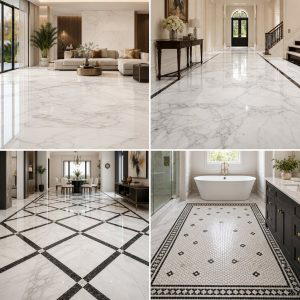 25 Marble Floor Living Room Ideas for a Luxurious Space