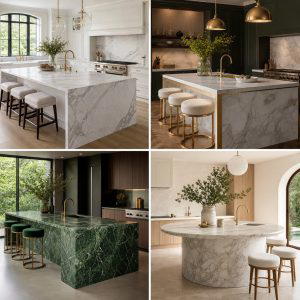 25 Marble Kitchen Island Ideas for a Stunning Centerpiece