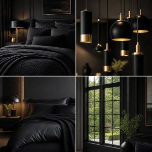 25 Matte Black Bedroom Ideas for a Sleek and Modern Look