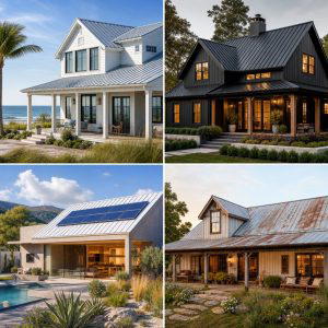 25 Metal Roof Porch Design Ideas for a Durable Space