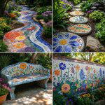 25 Mosaic Garden Ideas to Add Artistic Flair
