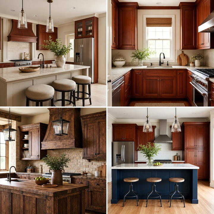 25 Natural Cherry Kitchen Cabinets for a Warm and Inviting Look