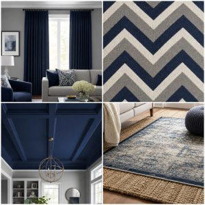 25 Navy Blue and Grey Bedroom Ideas for Modern Style
