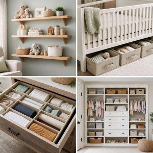 25 Nursery Storage Ideas for a Clutter-Free Space