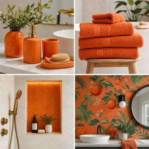 25 Orange Bathroom Ideas for a Vibrant Space