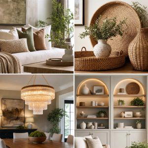 25 Organic Modern Living Room Design Ideas