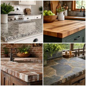 25 Outdoor Kitchen Countertop Ideas for Functionality