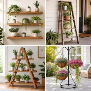 25 Outdoor Plant Stand Ideas for Greenery Lovers