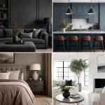 25 Paint Colors for a Modern Black House With Cedar Accents
