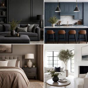 25 Paint Colors for a Modern Black House With Cedar Accents