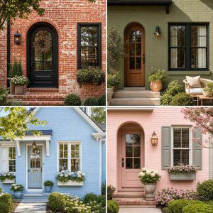 25 Painted Brick Houses Ideas for a Fresh Look