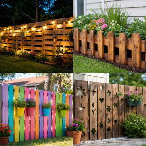 25 Pallet Fence Ideas for Eco-Friendly Landscaping