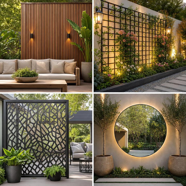 25 Patio Wall Ideas to Transform Your Outdoor Space