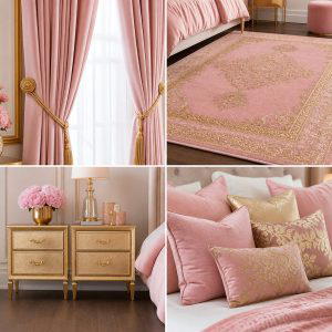 25 Pink and Gold Bedroom Ideas for a Luxurious Retreat