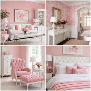 25 Pink and White Bedroom Ideas for a Fresh and Airy Look