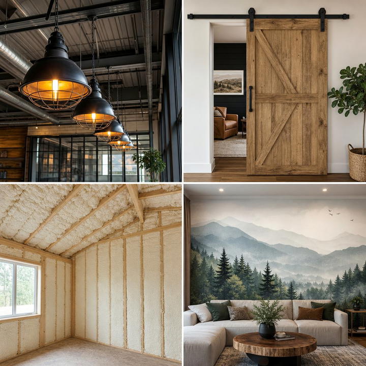 25 Pole Barn Interior Ideas for a Versatile Space