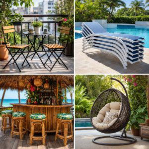 25 Pool Furniture Ideas for a Relaxing Outdoor Oasis
