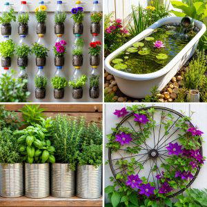 25 Recycled Garden Ideas DIY Projects for Outdoor Charm