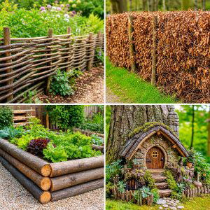 25 Recycled Garden Ideas With Branch Cuttings for Charm