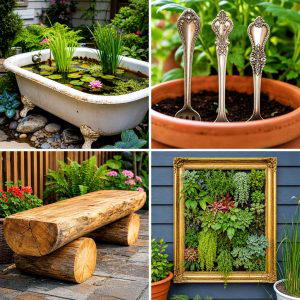 25 Recycled Garden Ideas for Backyard Decor