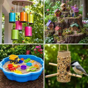 25 Recycled Garden Ideas for Kids That Spark Creativity