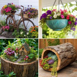 25 Recycled Garden Ideas on a Budget for Easy DIY