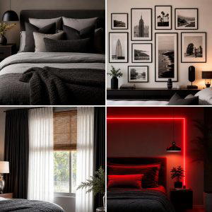 25 Red Black and White Bedroom Ideas for a Bold Look
