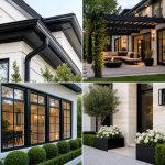 25 Red Brick House with Black Trim Design Ideas
