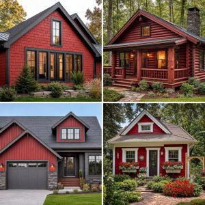 25 Red Home Exterior Ideas to Boost Curb Appeal
