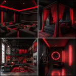 25 Red and Black Bedroom Ideas for a Dramatic Look