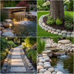 25 River Rock Edging Ideas for Your Garden