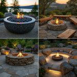 25 Rock Fire Pit Ideas for Outdoor Gatherings