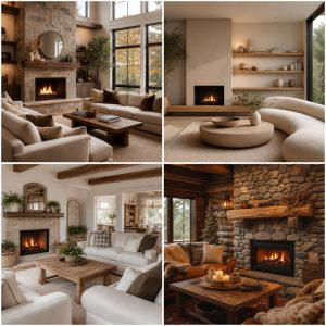 25 Rooms With Fireplaces and Vaulted Ceilings