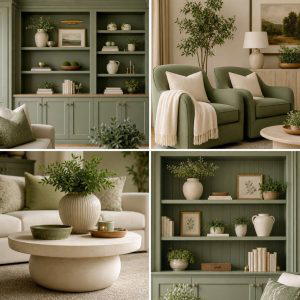 25 Sage Green and Cream Living Room Ideas for Serenity