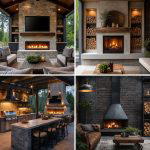25 Screened-in Porch With Fireplace Ideas for Cozy Evenings