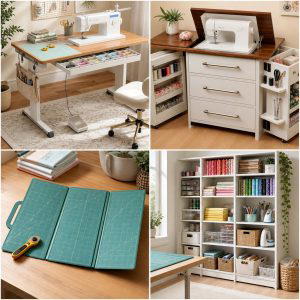25 Sewing Room Ideas for Crafters and Hobbyists