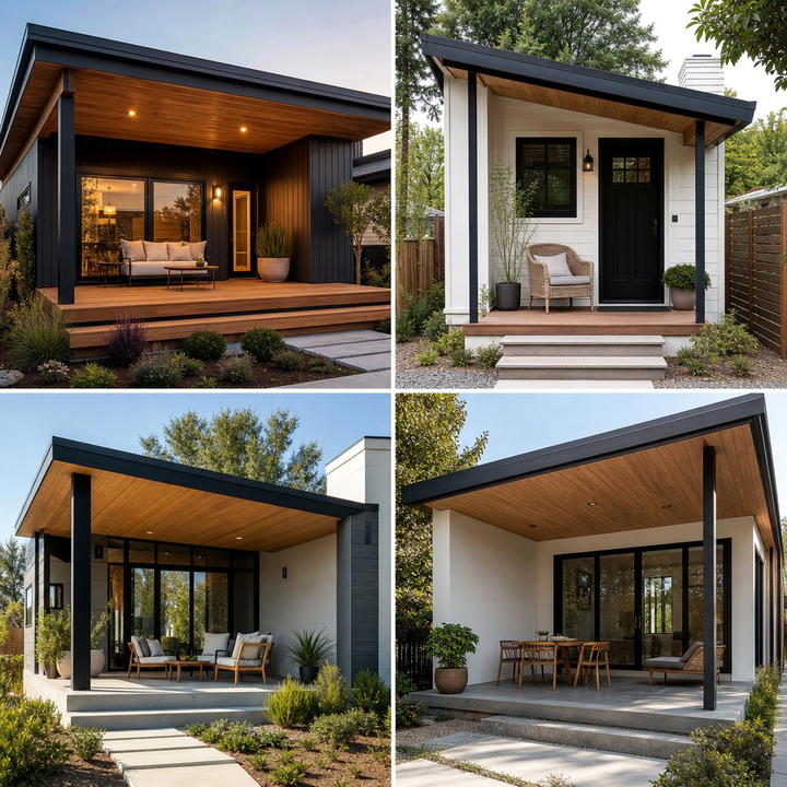 25 Shed Roof Porch Design Ideas for Cozy Spaces