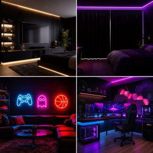 25 Sleek Black Gaming Room Ideas for Gamers
