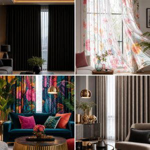 25 Sliding Door Curtain Ideas for Privacy and Style