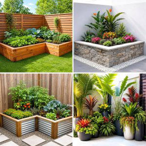25 Small Garden Ideas With Corner Planters for Smart Spaces