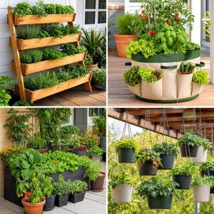 25 Small Garden Ideas With Edible Garden for Fresh Harvests