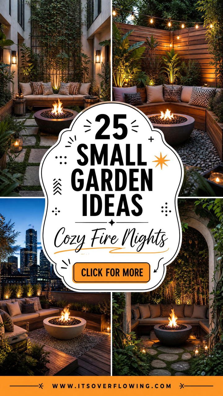 25 Small Garden Ideas With Fire Bowl for Cozy Outdoor Nights - 25 Small Garden Ideas With Fire Bowl for Cozy Outdoor Nights