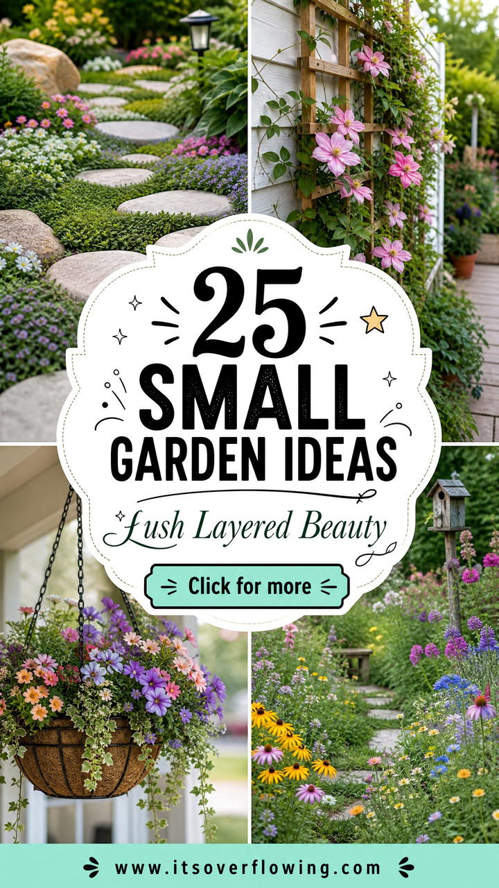 25 Small Garden Ideas With Layered Plants for Lush Depth - 25 Small Garden Ideas With Layered Plants for Lush Depth