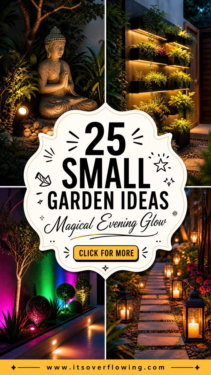 25 Small Garden Ideas With Lighting for Magical Evenings - 25 Small Garden Ideas With Lighting for Magical Evenings